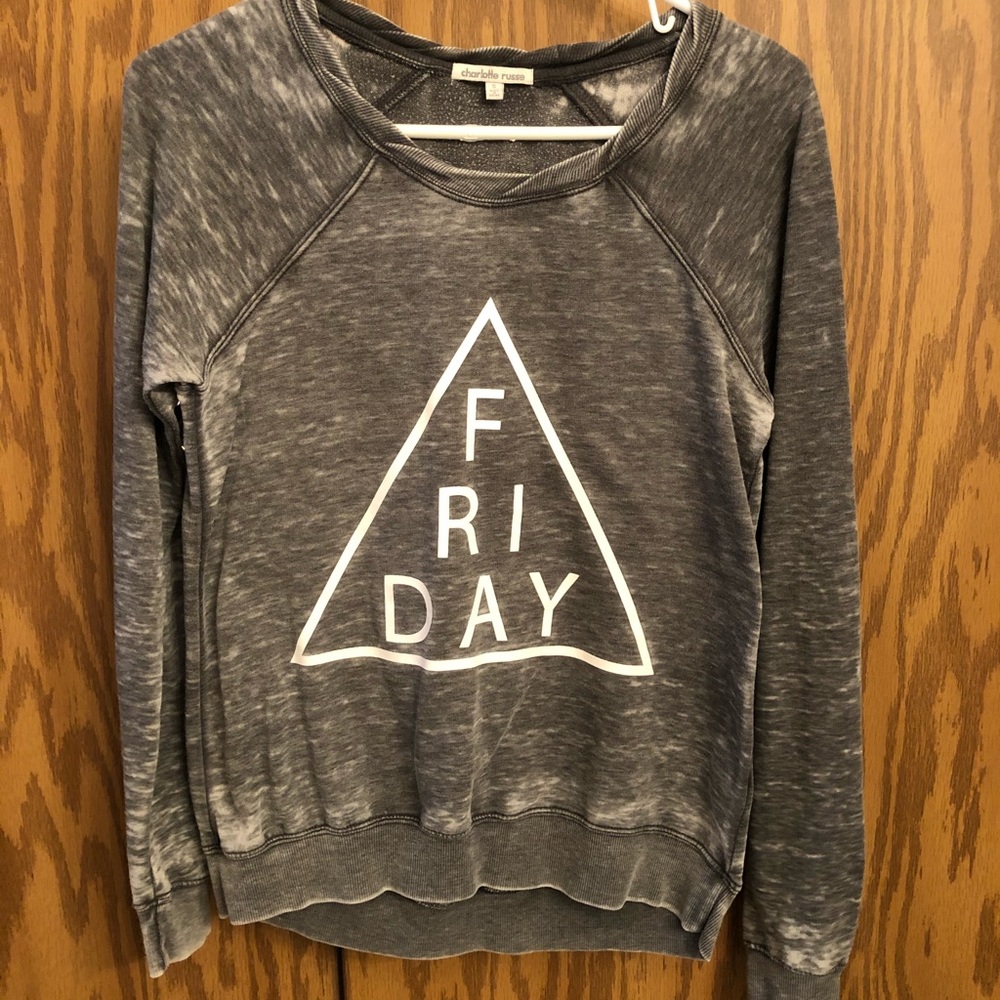 Charlotte Russe Friday sweater